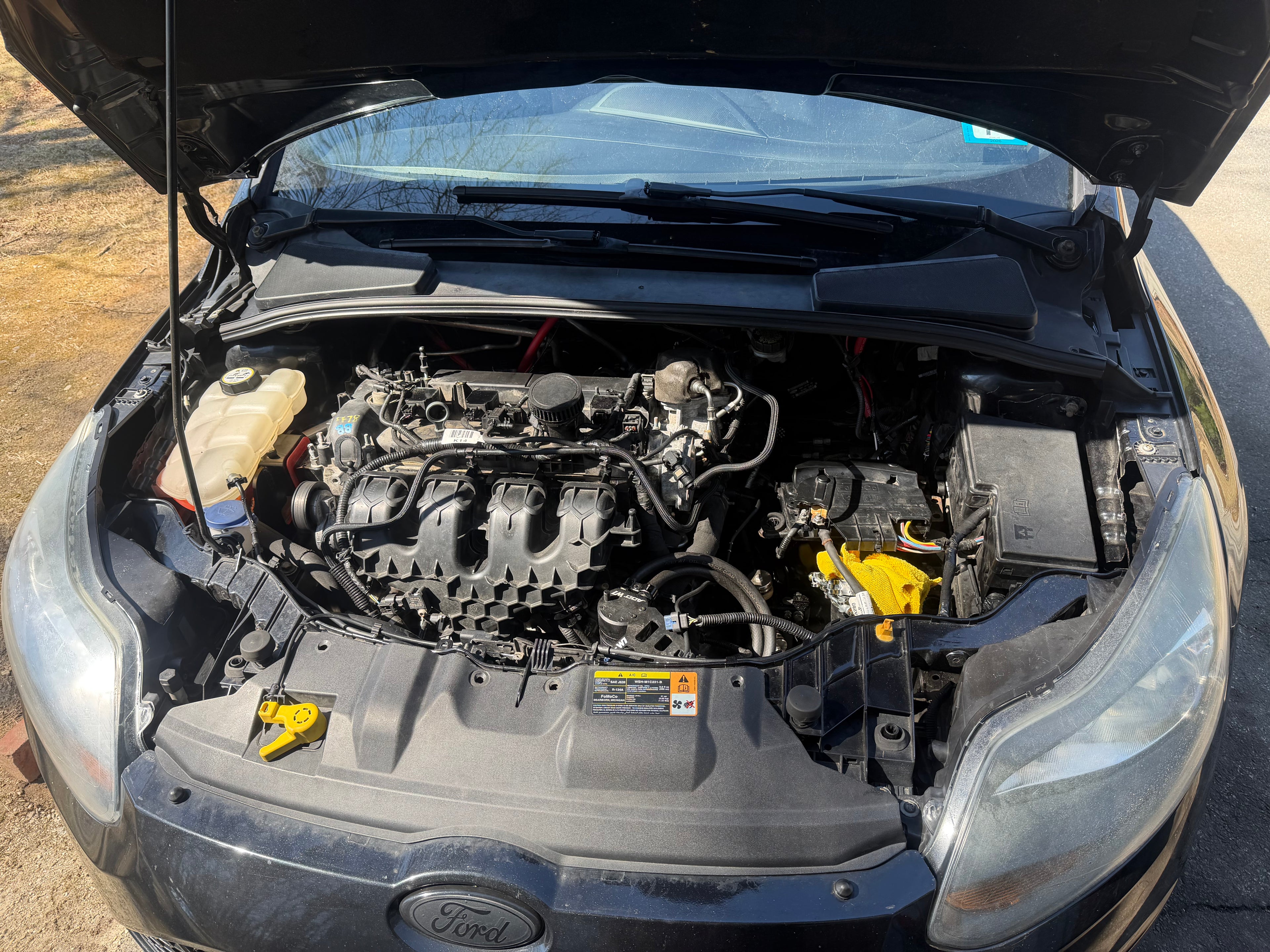 Focus ST Battery Relocation Kit